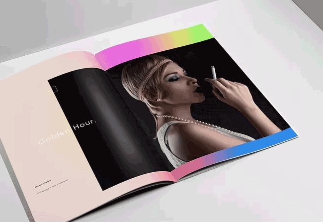 公司畫(huà)冊(cè)設(shè)計(jì)中圖形的作用