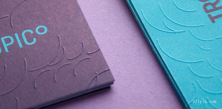 滿(mǎn)版專(zhuān)色名片  第1張