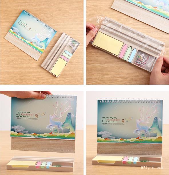 現(xiàn)貨臺(tái)歷批發(fā)商務(wù)簡(jiǎn)約創(chuàng)意橫式臺(tái)座日歷辦公便簽豎式計(jì)劃日程表  第5張