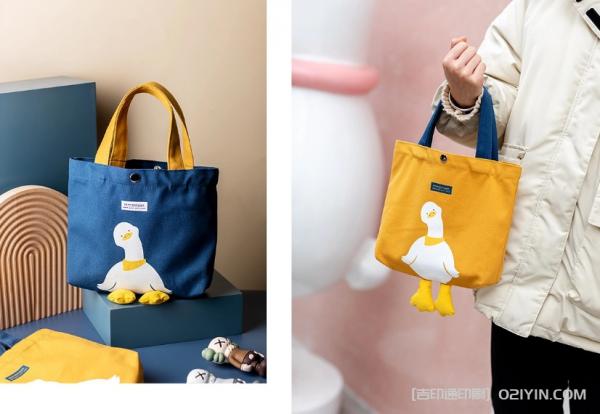 卡通帆布手提包印刷定制  第2張