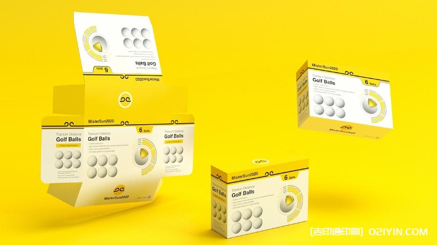 ?進(jìn)口高爾夫球彩盒設(shè)計印刷  第2張