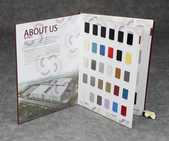 上海專業(yè)建材色卡樣本印刷_支持潘通色匹配_符合建材行業(yè)標準